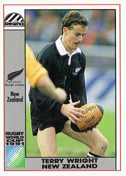 1991 Regina Rugby World Cup #21 Terry Wright Front